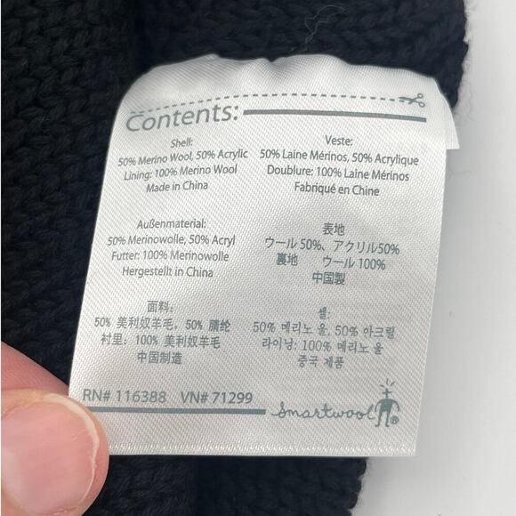 Smartwool Men's Ridgeway Hat Medium Grey Beanie Cap. NEW - Picture 6 of 6